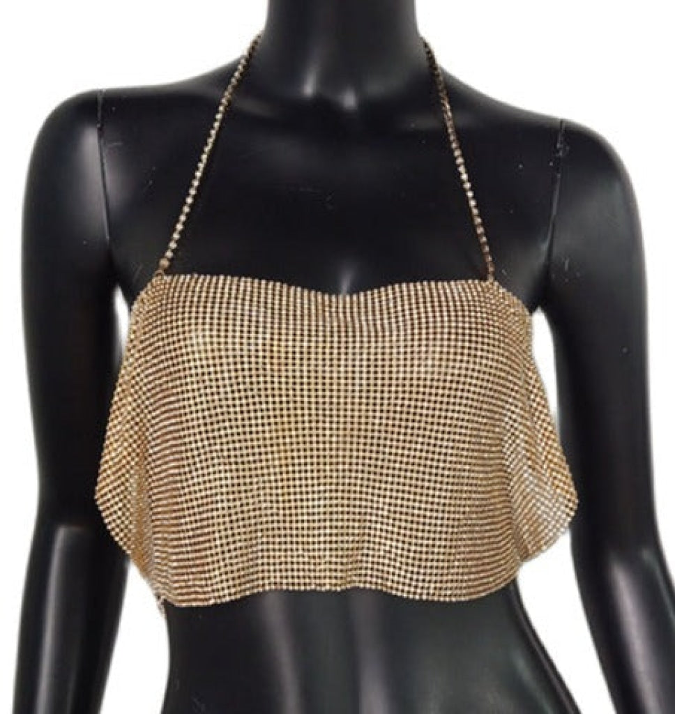 top strass Gold One Size MUST HAVE