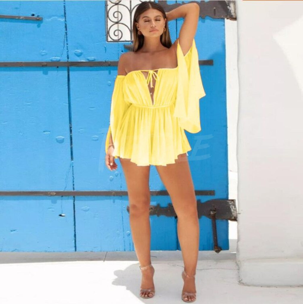 Abito Beth yellow Insane dress