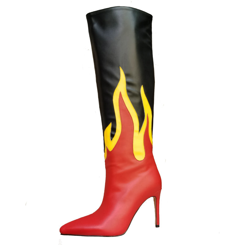 Stivale alto flame MUST HAVE